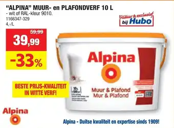 Alpina muur- en plafondverf
