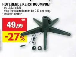 Hubo Roterende kerstboomvoet aanbieding