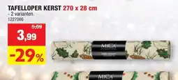 Hubo Tafelloper kerst aanbieding