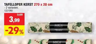 Tafelloper kerst