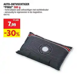 Hubo Auto-ontvochtiger pingi aanbieding