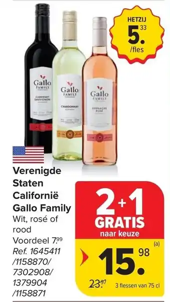 Verenigde Staten Californië Gallo Family