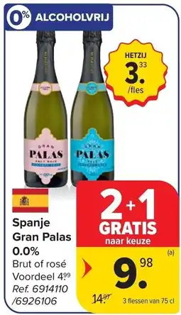 Carrefour Spanje Gran Palas aanbieding