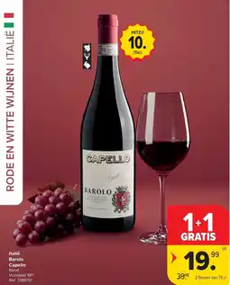 Carrefour Italië Barolo Capello Rood aanbieding