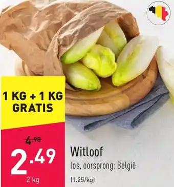 ALDI Witloof 2kg aanbieding