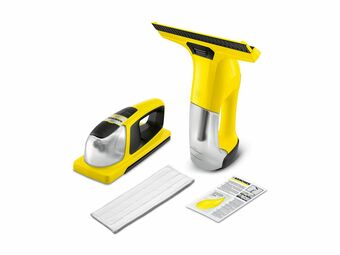 Hubo Karcher WV6 Yellow ruitenreiniger + KV4 Vibrapad aanbieding