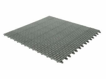 Hubo Multiplate terrastegel 56x56x1 cm pvc aanbieding