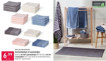 ALDI Gastendoekjes of washandjes aanbieding