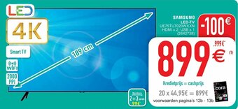 Cora Samsung LED-TV UE75TU7020WXXN aanbieding