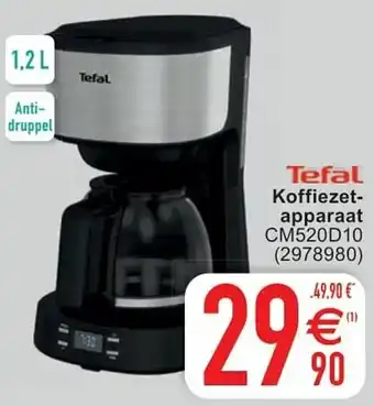 Cora Tefal Koffiezetapparaat aanbieding