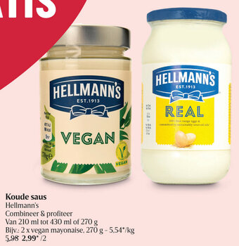 Delhaize Koude saus aanbieding