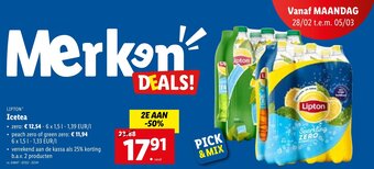 Lidl Lipton Icetea aanbieding
