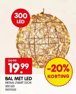 Yess Bal met led aanbieding