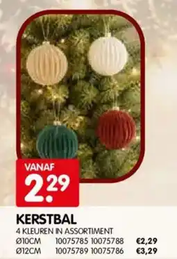 Yess Kerstbal aanbieding