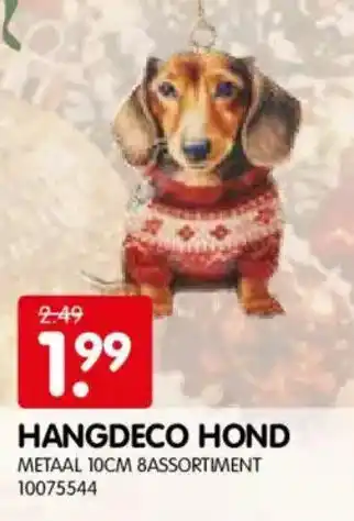 Hangdeco hond