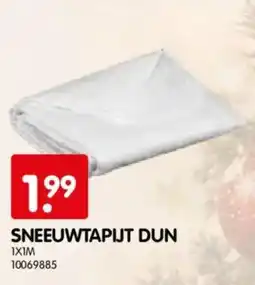 Yess Sneeuwtapijt dun aanbieding
