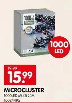 Yess microcluster 1000led multi 20m aanbieding
