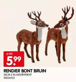 Yess Rendier bont bruin aanbieding