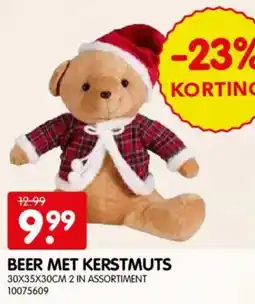 Yess beer met kerstmuts aanbieding