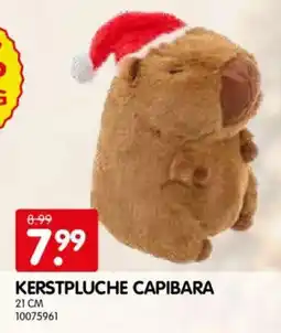 Yess kerstpluche capibara aanbieding