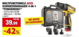 Hubo Multifunctionele accu schroevendraaier 4-in-1 powxbox001 aanbieding