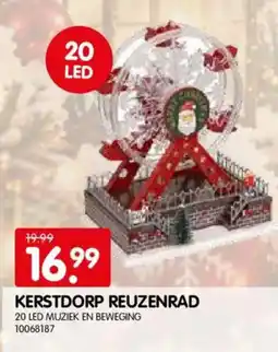 Yess kerstdorp reuzenrad aanbieding
