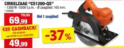Hubo Cirkelzaag CS1200-QS aanbieding