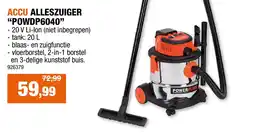 Hubo Accu alleszuiger powdp6040 aanbieding