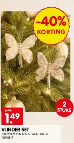 Yess Vlinder set aanbieding