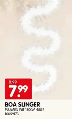 Yess Boa slinger aanbieding