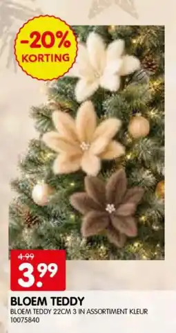 Yess Bloem teddy aanbieding