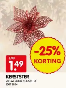 Yess Kerstster aanbieding
