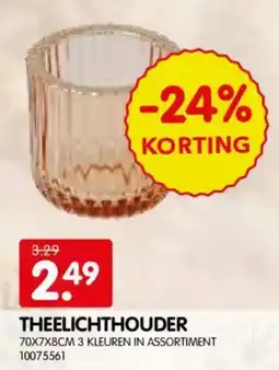 Yess Theelichthouder aanbieding