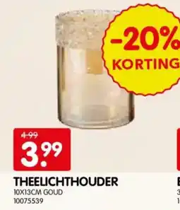 Yess Theelichthouder aanbieding
