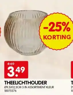 Yess Theelichthouder aanbieding