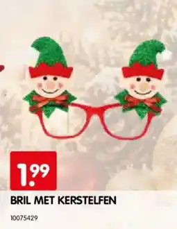 Yess Bril met kerstelfen aanbieding