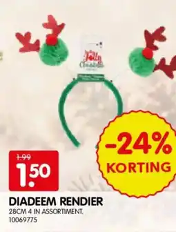 Yess Diadeem rendier aanbieding