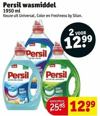 Kruidvat Persil wasmiddel aanbieding