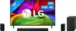 Coolblue LG Led 55 NU800 (2026) + LG DS60TR aanbieding
