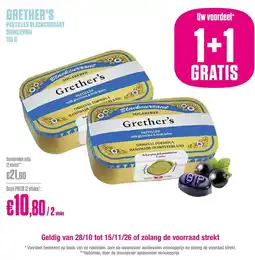 Medi Market Grether's pastilles blackcurrant aanbieding