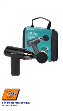 Action Silvergear massage gun aanbieding