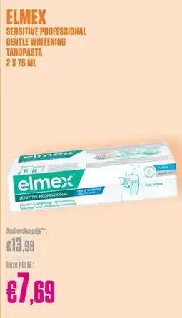 Medi Market elmex sensitive professional gentle whitening tandpasta aanbieding