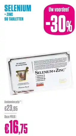 Medi Market Selenium + Zinc aanbieding