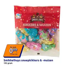Action Smikkelhuys snoepkikkers & -muizen aanbieding