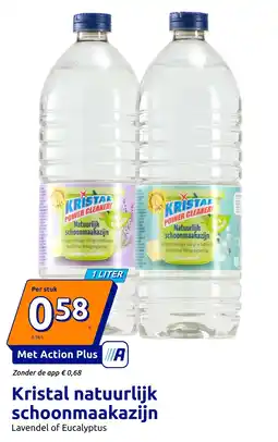 Action Kristal natuurlijk schoonmaakazijn aanbieding