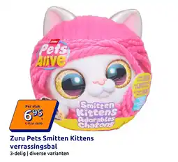 Action Zuru Pets Smitten Kittens verrassingsbal aanbieding