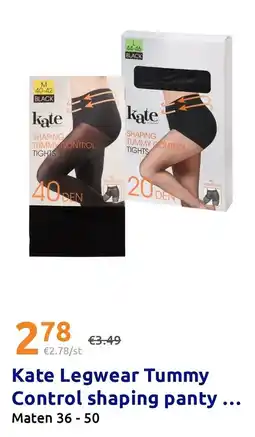 Action Kate Legwear Tummy Control shaping panty aanbieding