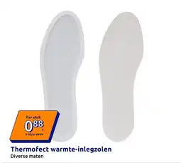 Action Thermofect warmte-inlegzolen aanbieding