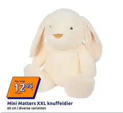 Action Mini Matters XXL knuffeldier aanbieding