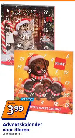 Action Adventskalender voor dieren aanbieding